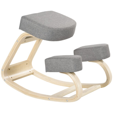Kniestuhl ergonomisch für gesunde Sitzhaltung Birkenholz