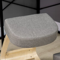 Kniestuhl ergonomisch für gesunde Sitzhaltung Birkenholz