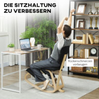 Kniestuhl Kniehocker ergonomisch für Büro Zuhause Meditation