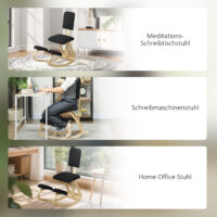Kniestuhl Kniehocker ergonomisch für Büro Zuhause Meditation
