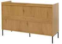 Kommode Highboard 6 Schubladen Melamin MDF 80x120x44cm natur