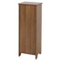Kommode Schubladenschrank 4 Korbschubladen Holz Melamin 82x30x30cm braun