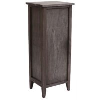 Kommode Schubladenschrank 4 Schubladen 74x30x25cm Shabby-Look Vintage grau-braun