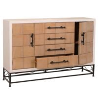Kommode Sideboard Highboard Türen Schublade 92x140x42cm