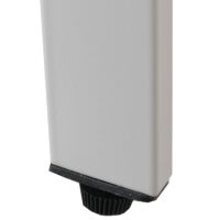 Konsolentisch Ablagentisch Beistelltisch 3D-Struktur 100x40cm naturbraun weiss