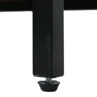 Konsolentisch Beistelltisch Ablagetisch Schubladen Industrial 76x109x30cm braun