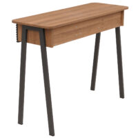 Konsolentisch Flur Beistelltisch Ablage Schublade 88x110x40cm natur