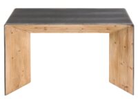 Konsolentisch Telefontisch Beistelltisch Industrial Massivholz 80x120x40cm natur