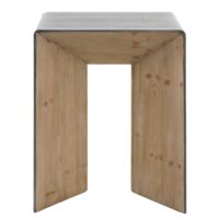 Konsolentisch Telefontisch Beistelltisch Industrial Massivholz 80x60x40cm natur