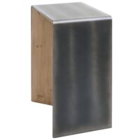 Konsolentisch Telefontisch Beistelltisch Industrial Massivholz 80x60x40cm natur