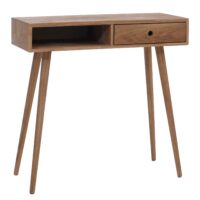 Konsolentisch Telefontisch Beistelltisch Massivholz 80x80x34cm Eiche