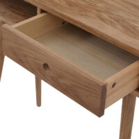Konsolentisch Telefontisch Beistelltisch Massivholz 80x80x34cm Eiche