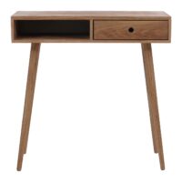 Konsolentisch Telefontisch Beistelltisch Massivholz 80x80x34cm Eiche