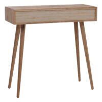 Konsolentisch Telefontisch Beistelltisch Massivholz 80x80x34cm Eiche
