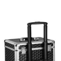 Kosmetikkoffer Make-up-Koffer mobil Schwarz.