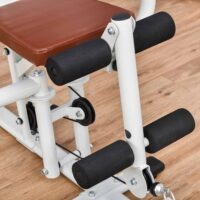Kraftstation Fitnessstation mit Gewichten Latzug und Beincurl