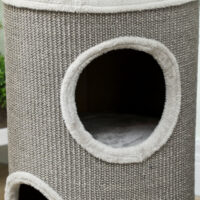 Kratztonne Katzentonne mit zwei Höhlen für Katzen bis 5kg