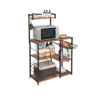 Vorratsregal Küchenregal mit Obstkorb 132x90x40cm.