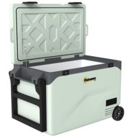 Kühlbox Kompressor elektrisch leise mobil mit Rollen 42,5L bis -20°C