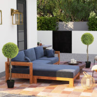 Künstlicher Eukalyptus im 2er-Set, 90 cm hoch, im Topf für Büro, Garten und Zuhause in Grün.