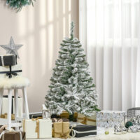 Künstlicher Weihnachtsbaum Christbaum 120cm 200 Spitzen Kunstkiefer Kunstschnee