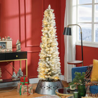 Künstlicher Weihnachtsbaum Christbaum 180cm 329 Spitzen 150 LEDs