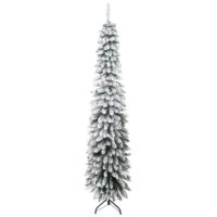 Künstlicher Weihnachtsbaum Christbaum 210cm 490 Spitzen mit Kunstschnee