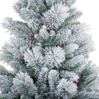 Künstlicher Weihnachtsbaum Christbaum 90cm 151 Spitzen 2er-Set 100 LEDs