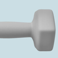 Kurzhantel Set rutschfest bodenschonend Fitness Training 2x6kg