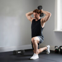 Kurzhanteln Set für Krafttraining Zuhause 2 x 20kg Gusseisen