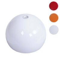 Lampenschirm Ersatzschirm für Bogen- und Pendelleuchte Ø40cm Kunststoff weiss