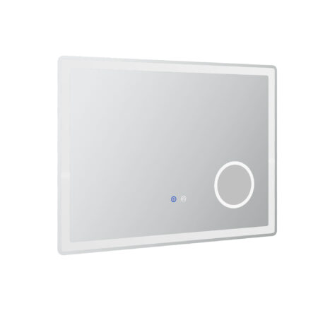 LED Badezimmerspiegel beleuchtet mit Touch Antibeschlag Vergrösserung