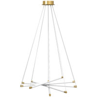 LED Deckenleuchte anpassbar für Wohnzimmer Küche 50W gold weiss