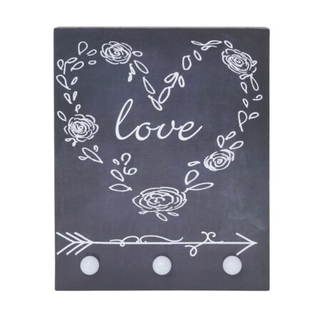 LED Leuchtbild Love beleuchtetes Wandbild 25x20 cm