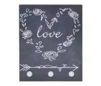 LED Leuchtbild Love beleuchtetes Wandbild 25x20 cm
