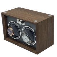 Led Uhrenbeweger für 2 Uhren Holz 5 Modi