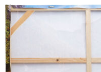 Handgemaltes XXL Landschaftsbild auf Leinwand 80x120 cm