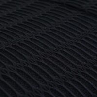 Ergonomisches Lendenkissen aus Memory Foam schwarz waschbar