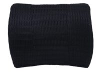 Ergonomisches Lendenkissen aus Memory Foam schwarz waschbar