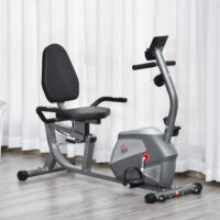 Liegeergometer Heimtrainer für Senioren mit LCD und Magnetwiderstand