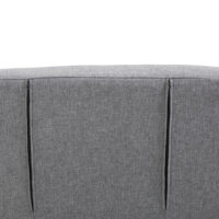 Liegesessel Relaxsessel mit Liegefunktion und Gästebett grau