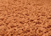 Lounge-Sessel Cocktailsessel drehbar Chenille Metall terracotta