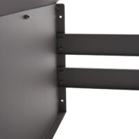 Mähroboter Garage aus Metall grau 40x59x69 cm wetterfest