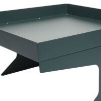 Mähroboter Garage Metall grün mit Pflanzkasten 37x60x70 cm