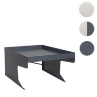 XL Mähroboter Garage mit Pflanzkasten aus Metall anthrazit 100 cm