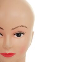 2x Mannequin-Kopf weiblich Perückenpuppe Schaufensterpuppe 30cm