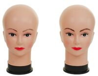 2x Mannequin-Kopf weiblich Perückenpuppe Schaufensterpuppe 30cm