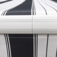Markise Sonnenschutz einfahrbar mit Handkurbel 395x245cm