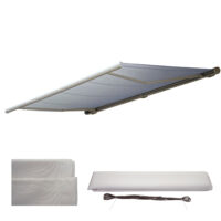 Ersatzbezug für Vollkassettenmarkise 4x3 m Acryl creme