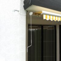 Markisen Handkurbel weiß 150 cm stabile Ersatzkurbel